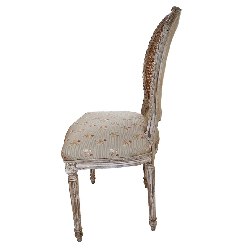 Oval back louis xvi side deals chair